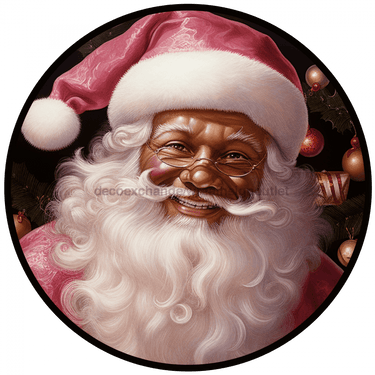 Christmas Sign, Santa Sign, DCO-00552, Sign For Wreath, 10